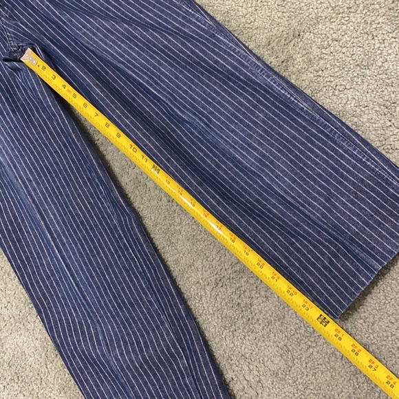 Vintage 80s 90s High Waist Pinstripe mom jeans - Picture 10 of 11